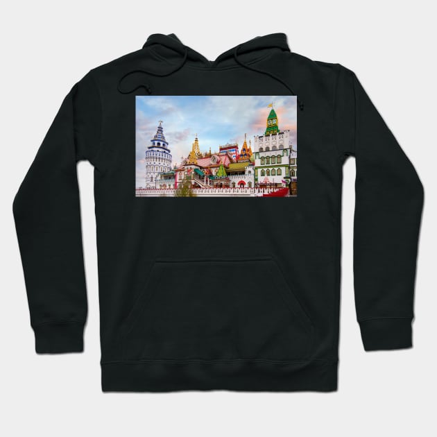 Kremlin in Izmailovo in Moscow, Russia Hoodie by mitzobs